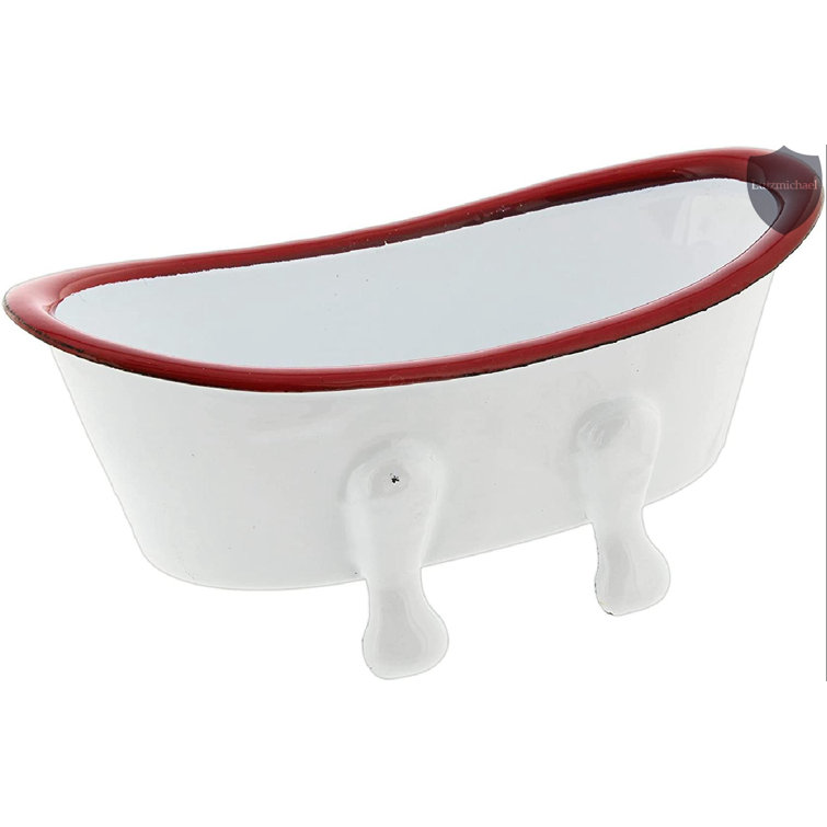 Ivy Bronx White Clawfoot Tub Soap Dish Wayfair Canada